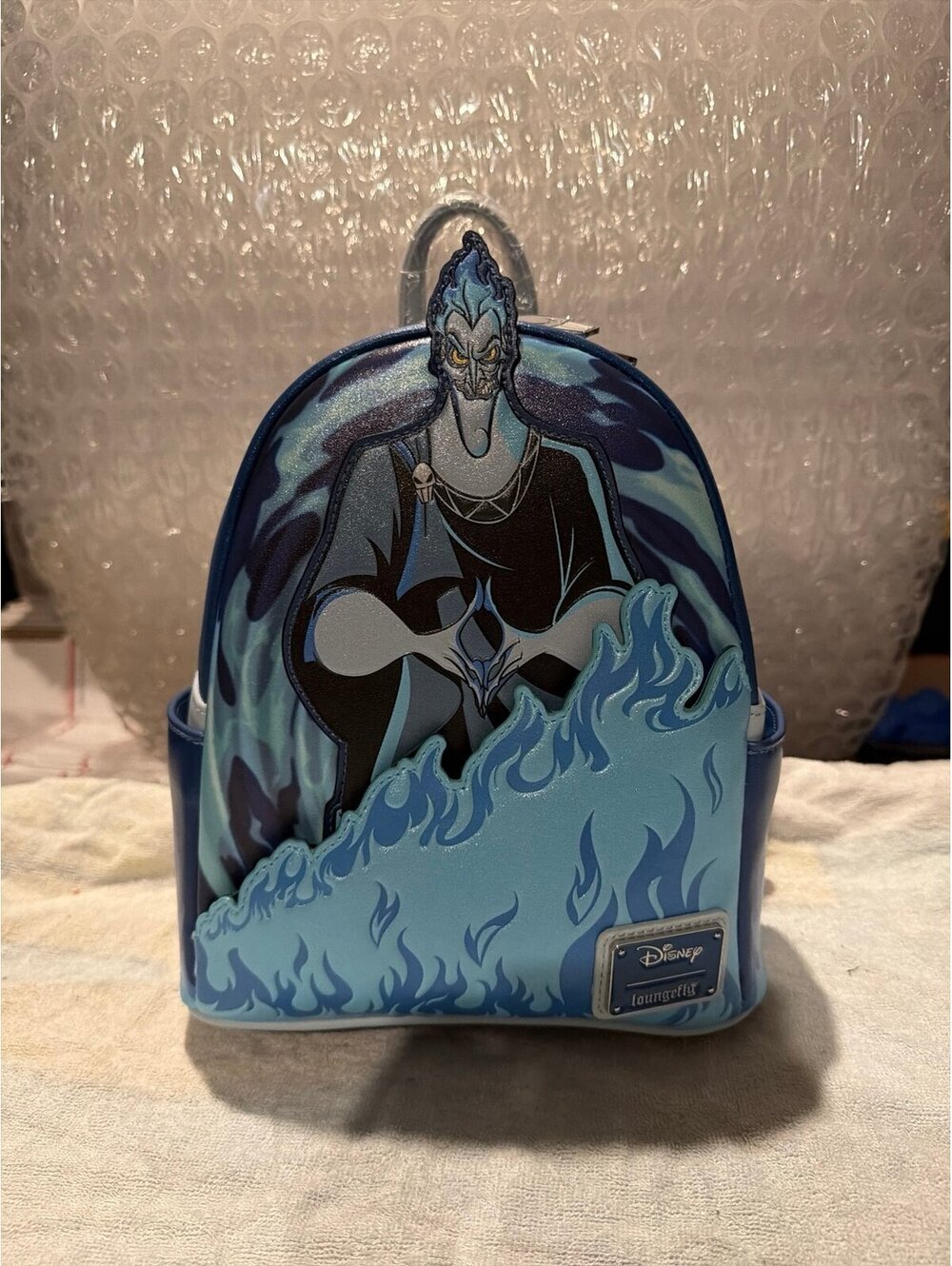 Loungefly Disney Hades Flames Backpack NWT